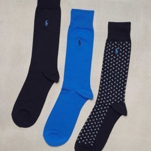 Polo Ralph Lauren Polo 3-pack Socks Sukat Navy