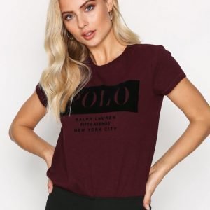 Polo Ralph Lauren Polo Short Sleeve T-Shirt T-Paita Wine