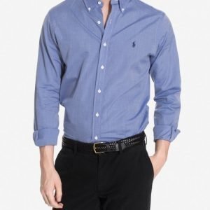 Polo Ralph Lauren Poplin Slim Shirt Kauluspaita Blue