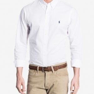 Polo Ralph Lauren Poplin Slim Shirt Kauluspaita White