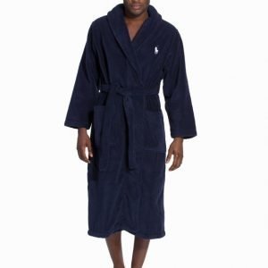 Polo Ralph Lauren Shawl Collor Robe Kylpytakki Navy