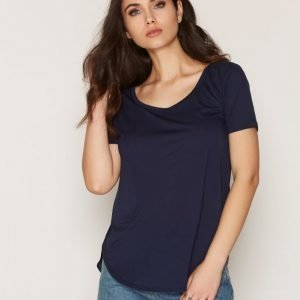 Polo Ralph Lauren Shortsleeve Open Neck Knit T-Paita Navy