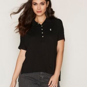 Polo Ralph Lauren Shortsleeve Polo Knit T-Paita Black