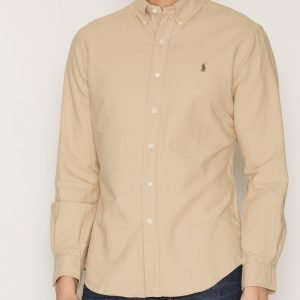 Polo Ralph Lauren Slimfit Oxford Kauluspaita Almond