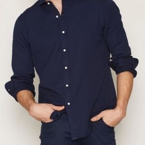 Polo Ralph Lauren Spr Brwnstn-Ls Kauluspaita Navy