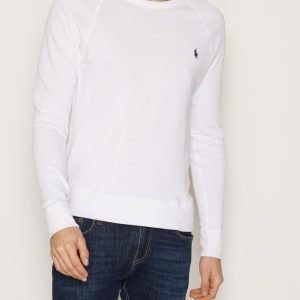 Polo Ralph Lauren Terry Long Sleeve Pusero White