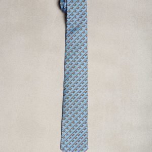 Polo Ralph Lauren Tiem Neck Tie Solmio Light Blue