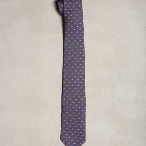 Polo Ralph Lauren Tiem Neck Tie Solmio Navy