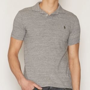 Polo Ralph Lauren Weathered Mesh SS Knit Pikeepaita Heather