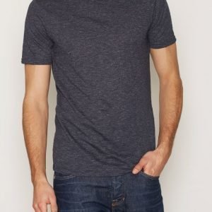 Premium by Jack & Jones Jprandrew Tee Ss Crew Neck T-paita Tummansininen