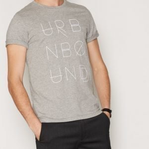 Premium by Jack & Jones Jprjakob Tee Ss Crew Neck T-paita Vaaleanharmaa