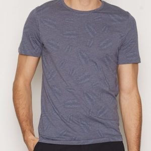 Premium by Jack & Jones Jprleaf Tee Ss Crew Neck Slim T-paita Tummanvioletti