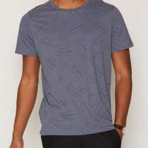 Premium by Jack & Jones Jprleaf Tee Ss Crew Neck T-paita Tummanvioletti