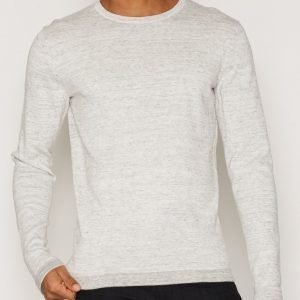 Premium by Jack & Jones Jprmike Knit Crew Neck Pusero Vaaleanharmaa