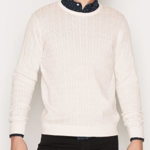 Premium by Jack & Jones Jprnewcarlson Knit Crew Neck Pusero Offwhite