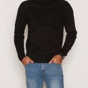 Premium by Jack & Jones Jprphilip Knit Crew Neck Pusero Musta