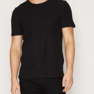 Premium by Jack & Jones Jprroon Tee Ss Crew Neck T-paita Musta