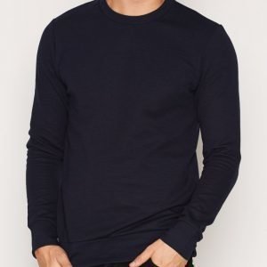 Premium by Jack & Jones Jprsimon Sweat Ls Crew Neck Pusero Tummansininen