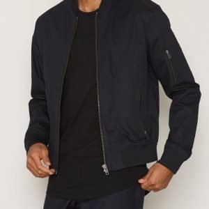 Premium by Jack & Jones Jprtheis Bomber Sts Takki Tummansininen