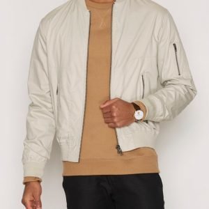 Premium by Jack & Jones Jprtheis Bomber Sts Takki Vaaleanruskea