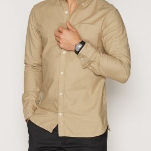 Premium by Jack & Jones jjprDAVID Shirt L/S Noos Kauluspaita Khaki