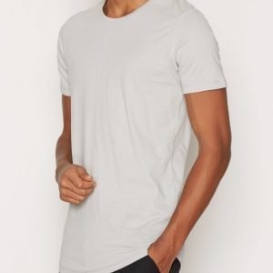 Premium by Jack & Jones jjprHUGO Tee Ss Crew Neck Noos T-paita Vaaleanharmaa