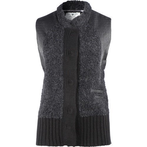 Pulz Alvina Waistcoat Black