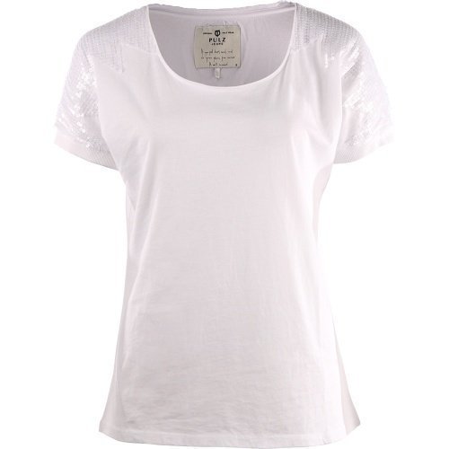 Pulz Sebnem Wing sl. Blouse Optical white