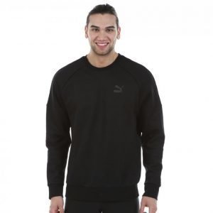 Puma Evo Bold Logo Crew Sweat Collegepaita Musta