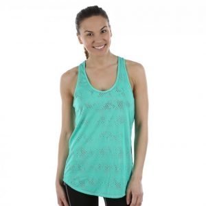 Puma Mesh It Up Layer Tank Treenitoppi Turkoosi