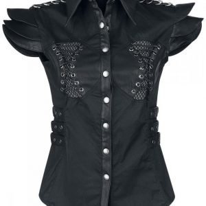 Punk Rave Tribute Blouse Lyhythihainen Naisten Pusero