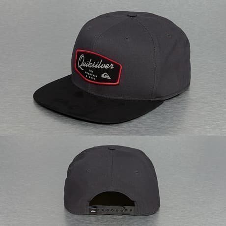 Quiksilver Snapback Lippis Harmaa