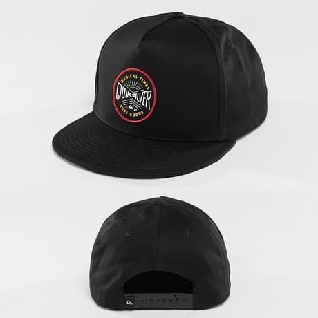 Quiksilver Snapback Lippis Musta