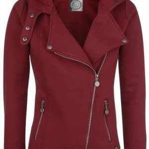 R.E.D. By Emp Asymmetrical Zip Hoodie Naisten Vetoketjuhuppari