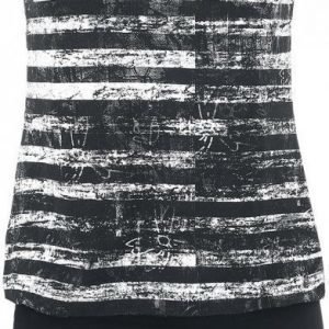 R.E.D. By Emp Black White Stripe Dress Mekko