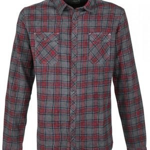 R.E.D. By Emp Checked Oilwash Shirt Kauluspaita