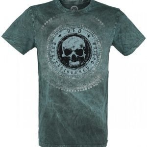 R.E.D. By Emp Circle Skull Shirt T-paita