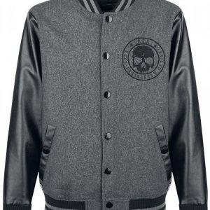 R.E.D. By Emp Skull College Jacket Collegetakki