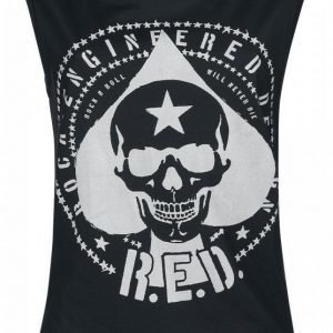 R.E.D. By Emp Spade Skull Top Naisten Toppi