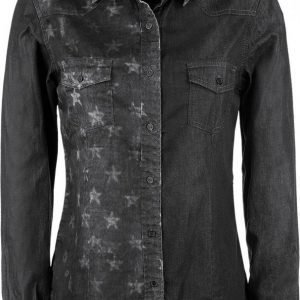 R.E.D. By Emp Star Jeans Shirt Naisten Pusero