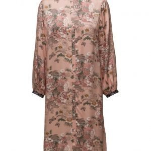 Rabens Saloner Garden Mix Long Shirt Dress mekko