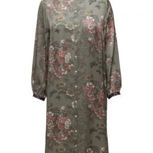 Rabens Saloner Garden Mix Long Shirt Dress mekko