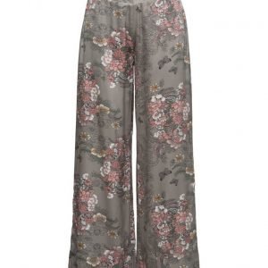 Rabens Saloner Garden Mix Wide Pants leveälahkeiset housut