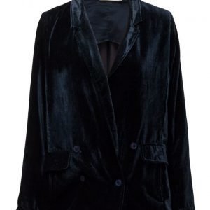 Rabens Saloner Velvet Jacket bleiseri