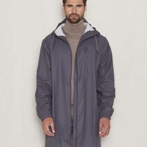 Rains Parka Coat Smoke