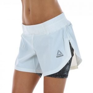 Reebok Combat 2-In-1 Kickboxing Short Treenishortsit Harmaa