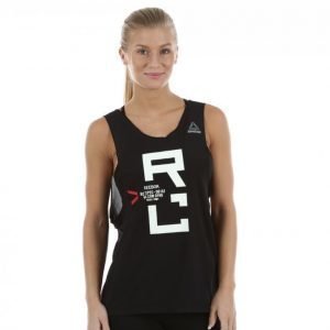 Reebok Combat Mesh Tank Treenitoppi Musta