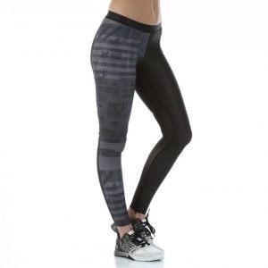 Reebok Crossfit Comp Tight Stripes Kompressiotrikoot Musta