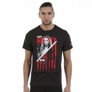 Reebok Rousey Fighter Tee T-paita Musta