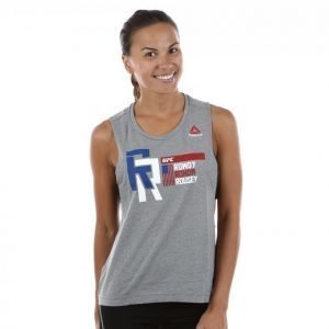 Reebok Rousey Nickname Tank Treenitoppi Harmaa